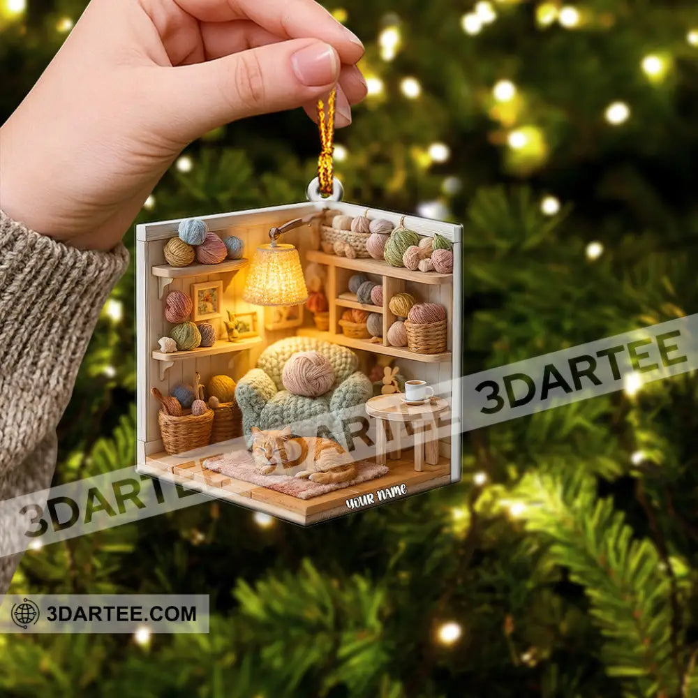 Wool Corner Home Decor Christmas Ornament Personalized Ornament Ornament